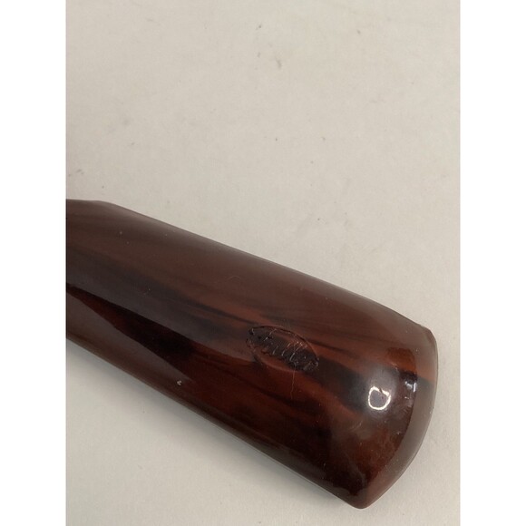 VTG Fuller Brush Clear Lucite Hair Brush USA Made & Brown Bakelite? Mens brush - Picture 3 of 5